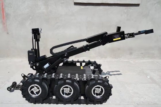डबल ग्रिपर बम डिस्पोज़ल रोबोट 3 डी रियल टाइम शूटिंग डिस्प्ले