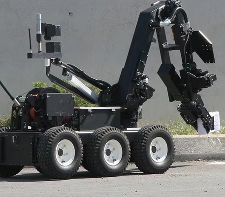 अवलोकन दूर से संचालित ईओडी रोबोट सुरक्षा और क्षमता को बढ़ाता है