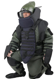 मास्क और हेलमेट के साथ सभी गोल बम निपटान उपकरण सुरक्षात्मक बम कपड़े सूट